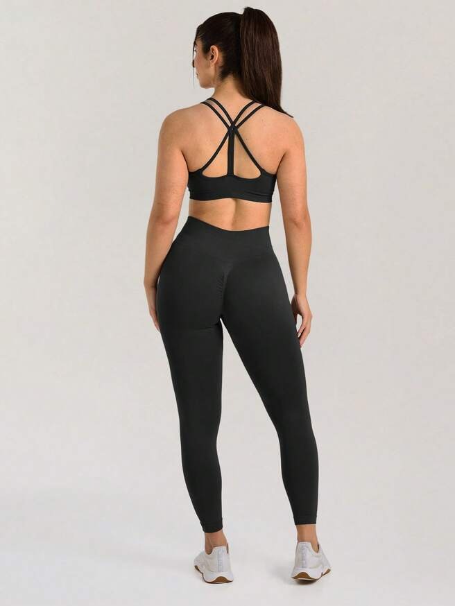CALZA BLACK SEAMLESS